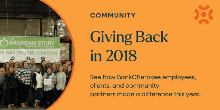 BankCherokee: Lending in more ways than one