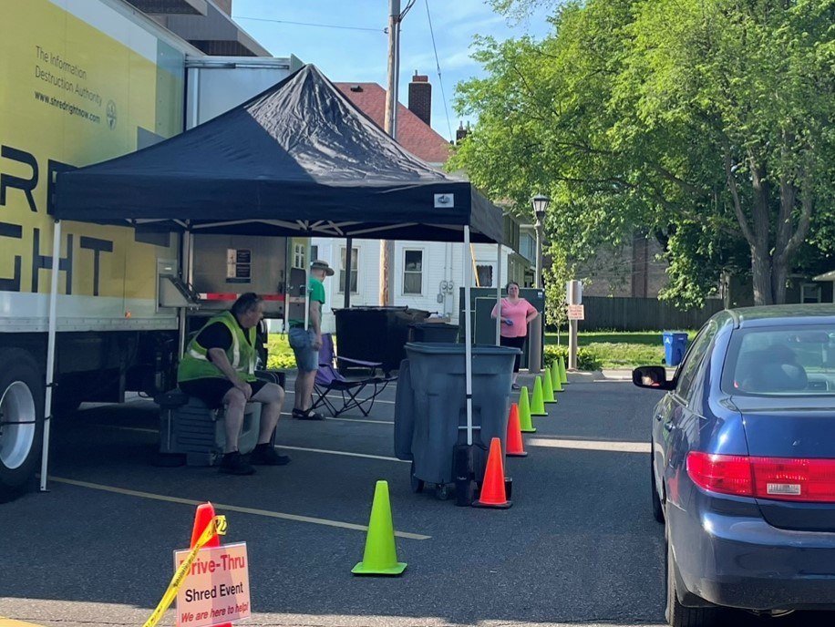 Next Shred Event Date October 14th in North Oaks!