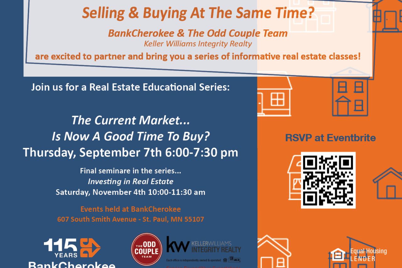 Canceled – Real Estate Seminar Series – September 7th