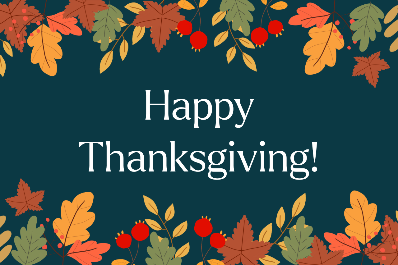 Happy Thanksgiving